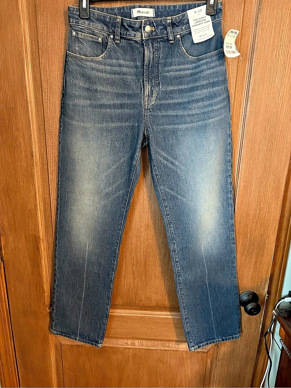 Madewell The Curvy Longline Straight Jean